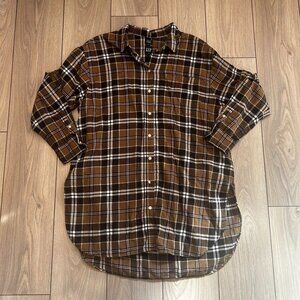 Gap Plaid Flannel Dress